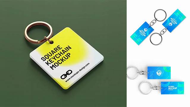 8059+ Acrylic Keychain Mockup Free Psd PSD Free Download