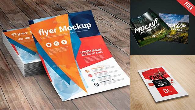 8062+ Graphicex.com - Free Download Vector - Psd - Flyer Mockup Creative Design Resource