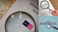 8069+ Magnifying Glass Mockup Psd Free Creative Design Resource