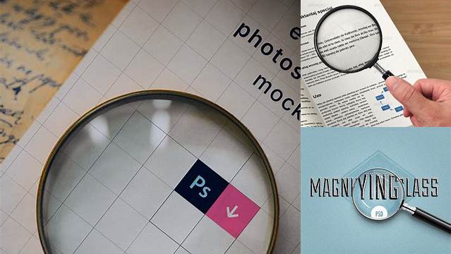 8069+ Magnifying Glass Mockup Psd Free Creative Design Resource