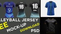 8076+ Psd Jersey Mockup Professional PSD Template