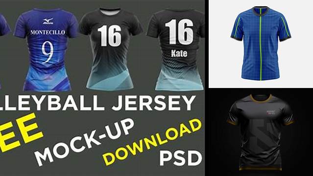 8076+ Psd Jersey Mockup Professional PSD Template