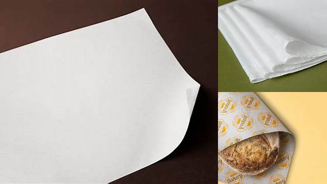 8095+ Greaseproof Paper Mockup Free For Free Download