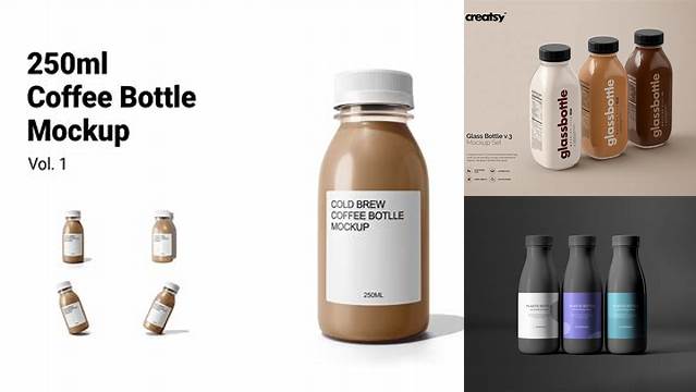 8101+ Coffee Plastic Bottle Mockup For Free Download