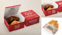 8106+ Croissant Packaging Mockup Photoshop Freebie