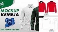 8116+ Mockup Kemeja Panjang Download Free