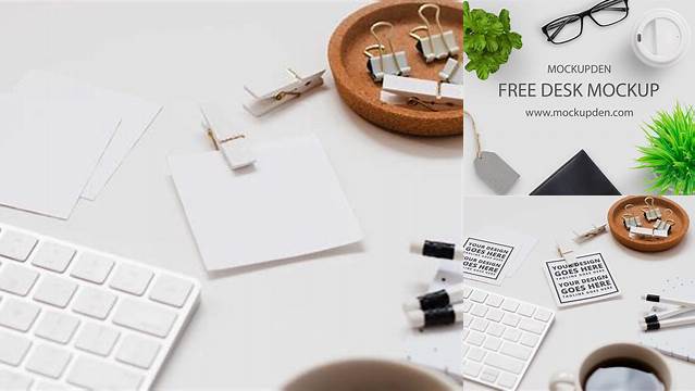 8117+ Desk Mockup Psd Free Elegant and Stylish Free PSD