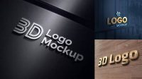 8119+ 3d Logo Mockup Online Free High Resolution