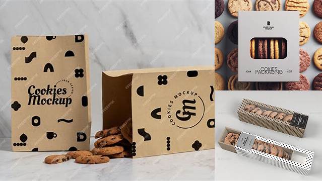 8120+ Cookie Packaging Mockup PSD Free Download