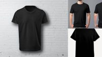 8123+ Black Shirt Mockup Download Customizable PSD