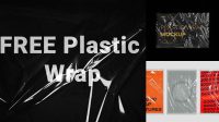 813+ Plastic Wrap Mockup Smart Object PSD