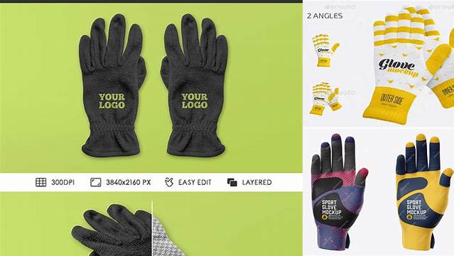 8130+ Glove Mockup Premium Quality Freebie