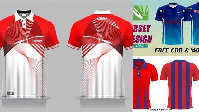 8132+ Mockup Jersey Polos Cdr Free Graphic Resource