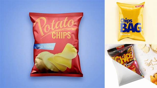 814+ Mockup Chips Bag Png PSD Download