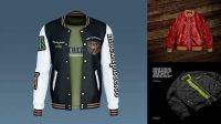 8146+ Bomber Jacket Mock Up Free Smart Object PSD Template