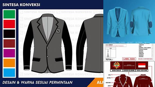 8151+ Mockup Jas Almamater Easy Editable