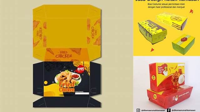 8158+ Desain Kardus Makanan PSD Free Download