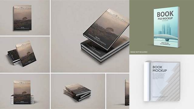 8161+ Free 3d Book Mockup Generator High-Quality PSD