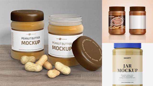 817+ Peanut Butter Jar Mockup Free Download Exclusive Free PSD Mockups