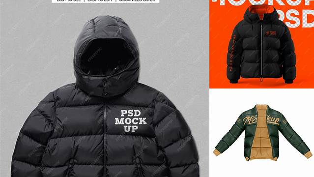 8175+ Puffer Jacket Mockup Psd Free Free Mockup Templates