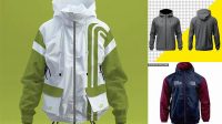 8181+ Windbreaker Mockup Psd Free Premium Quality PSD Freebie