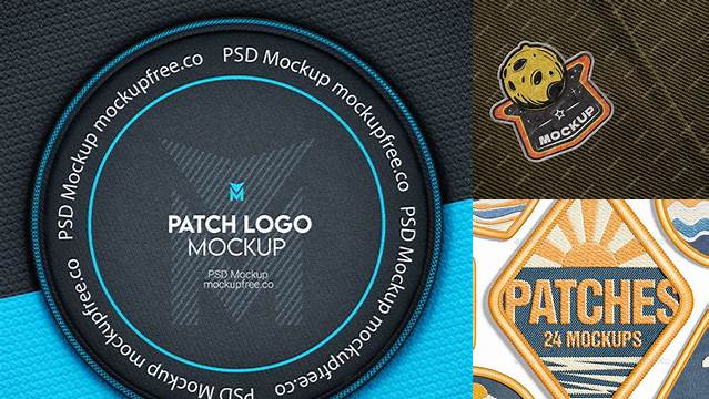 8185+ Patch Mockup Free Custom Graphic Mockup File