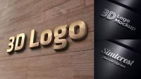 8187+ 3d Logo Mockup Online Free PSD Free Download