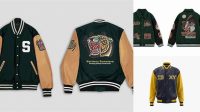 8188+ Mock Up Jaket Varsity Unique Free Photoshop Files