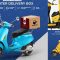 8190+ Delivery Scooter Mockup Psd Layered Photoshop Template