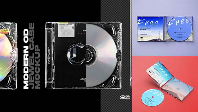 8215+ Jewel Case Mockup Psd Hight Resolution