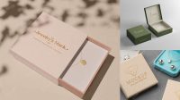 8215+ Jewelry Box Mockup Creative PSD Resources