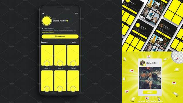 8215+ Snapchat Mockup Psd Free Modern PSD Templates