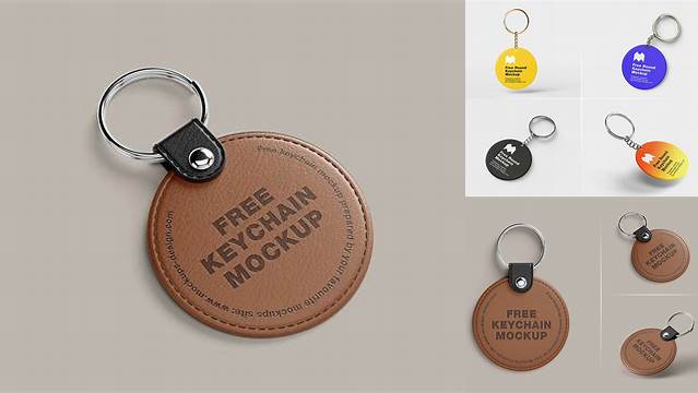 8217+ Keychain Mockup Psd For Free Download