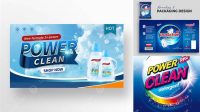 8218+ Detergent Powder Packaging Design Psd Creative PSD Resources