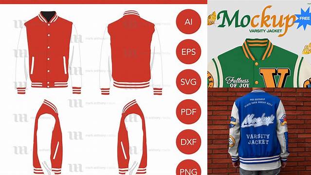 8238+ Varsity Mock Up Editable Design File