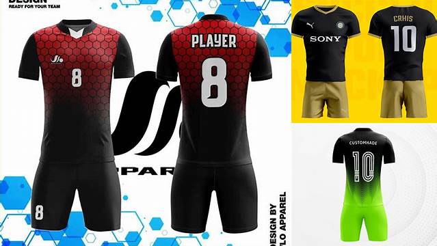 8242+ Mockup Kaos Futsal Elegant PSD Mockup