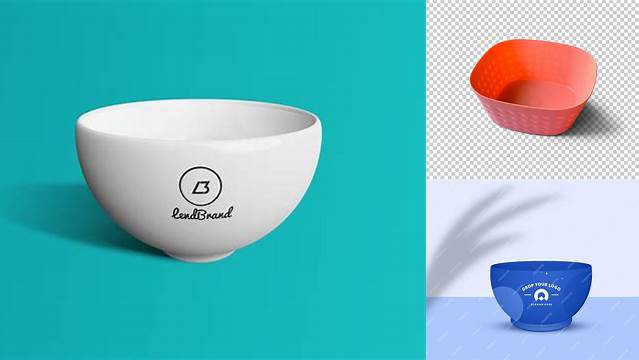 826+ Plastic Bowl Mockup Smart PNG Image