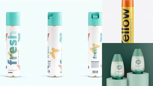 8262+ Air Freshener Mockup Free High-Quality PSD Files