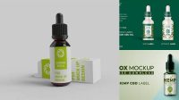 8264+ Cbd Oil Mockup Free Download Free