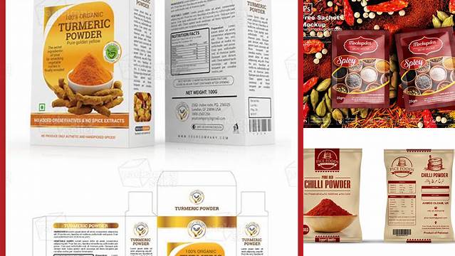 8276+ Spices Packaging Design Templates Free Download Download Free