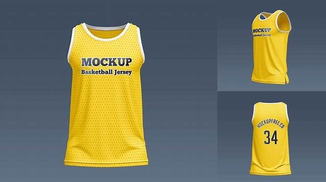 8277+ Free Basketball Jersey Mockup Include TIFF