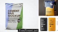 8279+ Cement Bag Mockup Free Download Mockup File Free Download