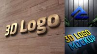 8286+ Logo 3d Mockup Best for Showcase