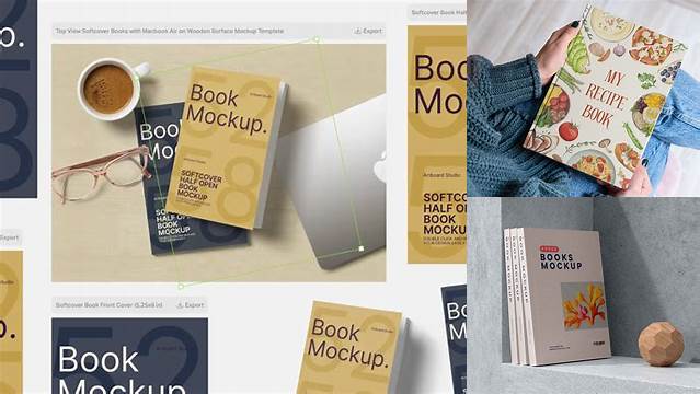 8287+ Free Online Book Mockup Generator Editable PSD File