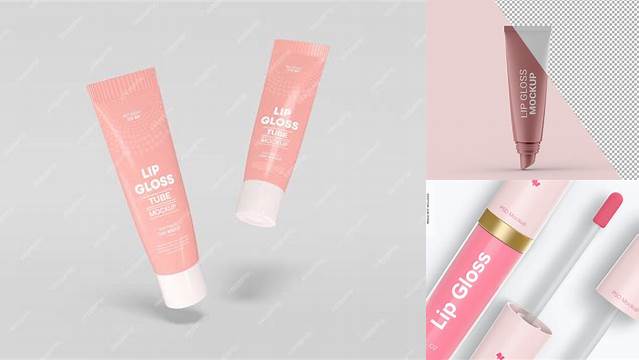 8287+ Lip Gloss Tube Mockup Download Free