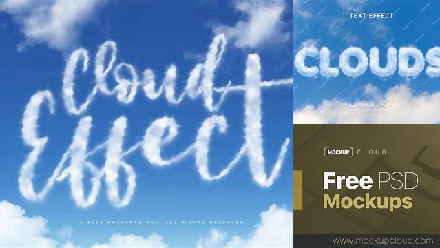 831+ Mockup Cloud Free Download Smart Layer PSD