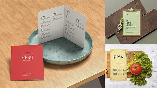 8310+ Menu Mockup For Free Download