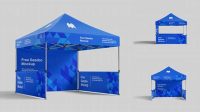 8312+ Gazebo Mockup Easy Editable