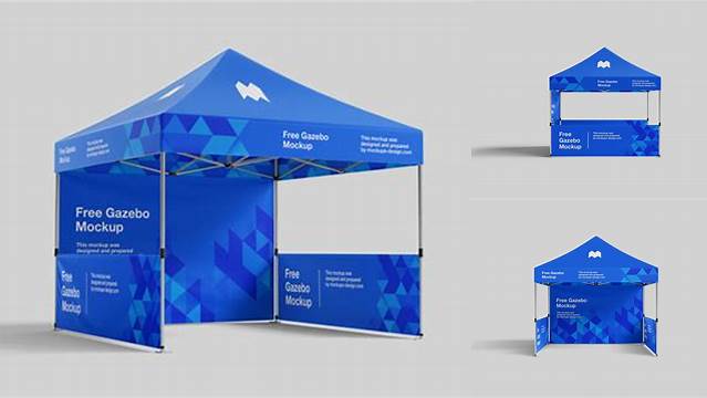 8312+ Gazebo Mockup Easy Editable