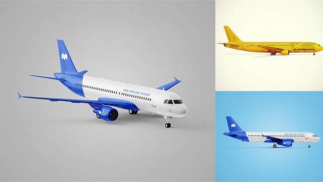 8322+ Mockup Airplane Download Free